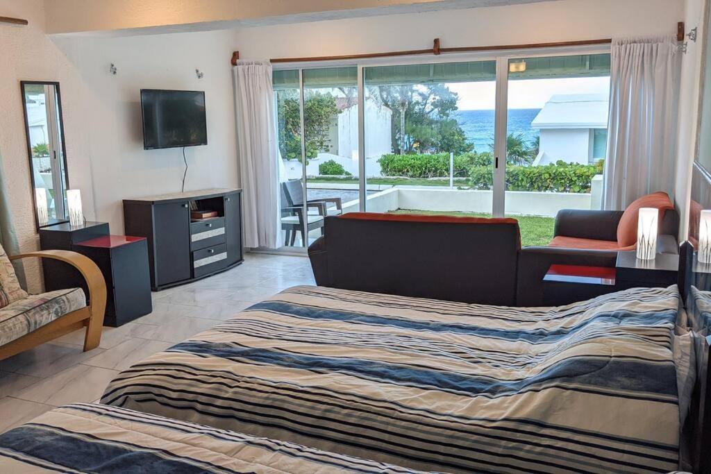 Cancun Oceanfront, Entire Apartment Exteriör bild